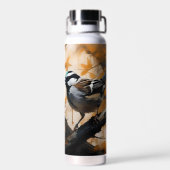 Eine Robin's Serenade in der Kanone, Trinkflasche (Rückseite)