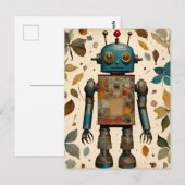 Eine Roboterkollektion Postkarte (Vorne/Hinten)