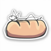 Eine Rolle Aufkleber (Vorderseite)