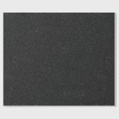 Eine Rolle aus schwarzem Granit Geschenkpapier (Flach)