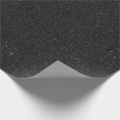 Eine Rolle aus schwarzem Granit Geschenkpapier (Ecke)