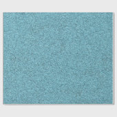 Eine Rolle blaues Geschenkpapier mit einer texturi (Flach)