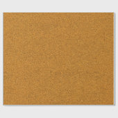 Eine Rolle braunes Korkplattenmaterial Geschenkpapier (Flach)