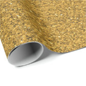 Eine Rolle braunes Packpapier mit einer strukturie (Rolleneckpunkt)