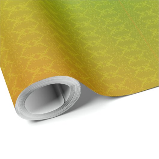 Eine Rolle Gradient Geschenkpapier (Rolleneckpunkt)