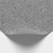 Eine Rolle graues Geschenkpapier (Ecke)