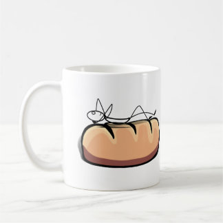 Eine Rolle Kaffeetasse