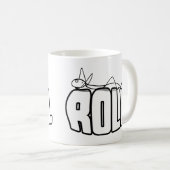 Eine Rolle Kaffeetasse (VorderseiteRechts)