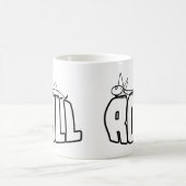 Eine Rolle Kaffeetasse (Mittel)