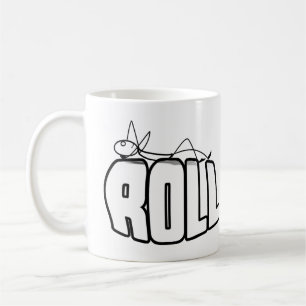 Eine Rolle Kaffeetasse