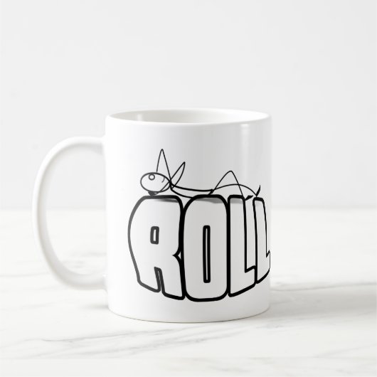 Eine Rolle Kaffeetasse (Links)