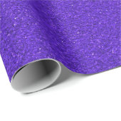 Eine Rolle lila Geschenkpapier (Rolleneckpunkt)