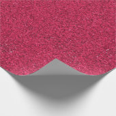 Eine Rolle rosa Glitter-Geschenkpapier Geschenkpapier (Ecke)