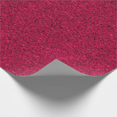 Eine Rolle rotes Glitter-Geschenkpapier Geschenkpapier (Ecke)