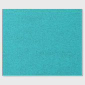 Eine Rolle tealfarbenes Geschenkpapier (Flach)