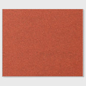 Eine Rolle verbranntes oranges Dachmaterial Geschenkpapier (Flach)