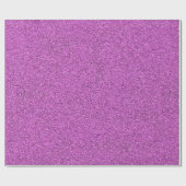 Eine Rolle violettes Glitter-Geschenkpapier Geschenkpapier (Flach)