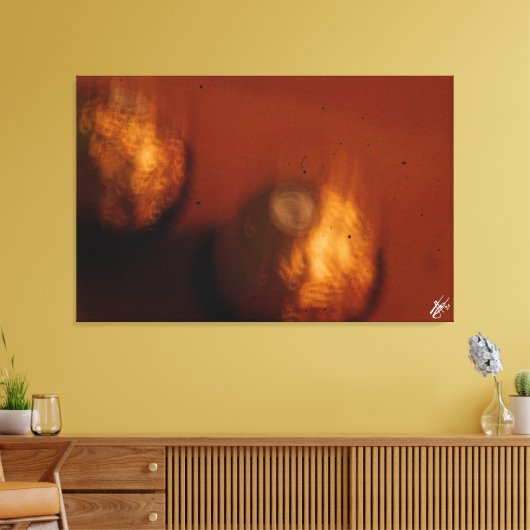 Eine romantische Nacht Leinwanddruck (Insitu (Wohnzimmer))