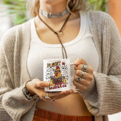 Eine Rooster-Sprache Kaffeetasse