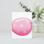 eine rosa Süßigkeit Postkarte (Stehend Vorderseite)