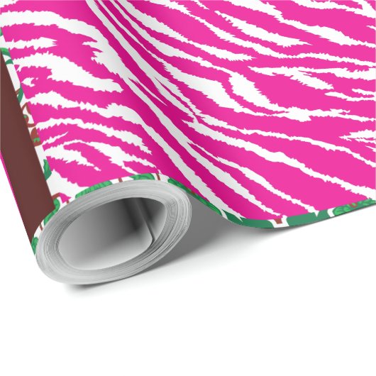 eine rosa und weiße Tapete mit einem Kreuz. Geschenkpapier (Rolleneckpunkt)