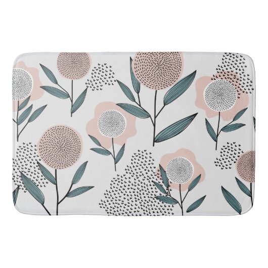 Eine Rose Badematte (Vorderseite)