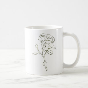 Eine Rose für die Liebste.... Kaffeetasse