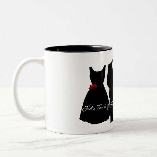 Eine Rose für eine Rose Nur eine Touch Jazz Tasse (Links)