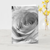 Eine Rose für Mutti Karte (Gelbe Blume)