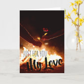 Eine Rose für Sie Karte (Gelbe Blume)