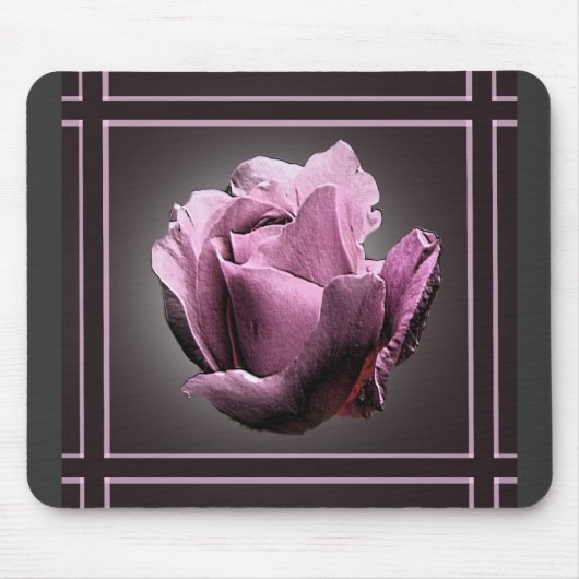 eine Rose für Sie Mousepad (Vorne)