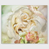 Eine Rose genannt Geschenk-Verpackung Elvis Art Geschenkpapier (Flach)