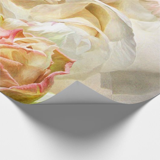 Eine Rose genannt Geschenk-Verpackung Elvis Art Geschenkpapier (Ecke)