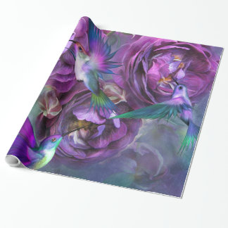Eine Rose genannt Violet Art Giftwrap Geschenkpapier