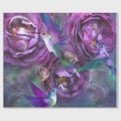 Eine Rose genannt Violet Art Giftwrap Geschenkpapier (Flach)
