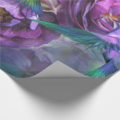 Eine Rose genannt Violet Art Giftwrap Geschenkpapier (Ecke)