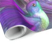 Eine Rose genannt Violet Art Giftwrap Geschenkpapier (Rolleneckpunkt)
