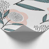 Eine Rose Geschenkpapier (Ecke)