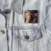 Eine Rose gießen vous. Button (Beispiel)