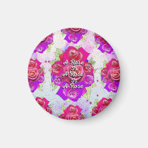 Eine Rose ist eine Rose ist eine Rose Magnet