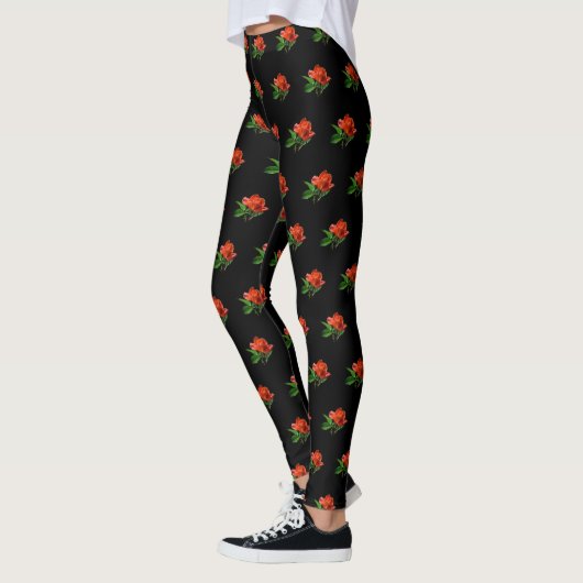 Eine Rose ist eine Rose Leggings (Links)