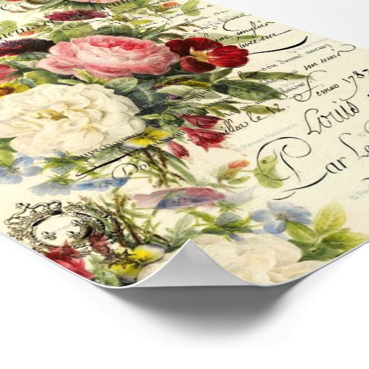 Eine Rose ist eine Rose Poster (Ecke)