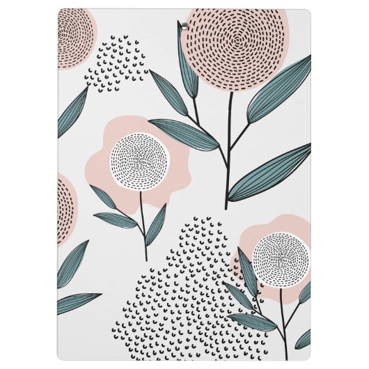 Eine Rose Klemmbrett (Rückseite)