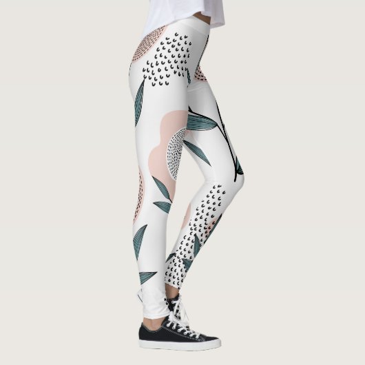 Eine Rose Leggings (Rechts)