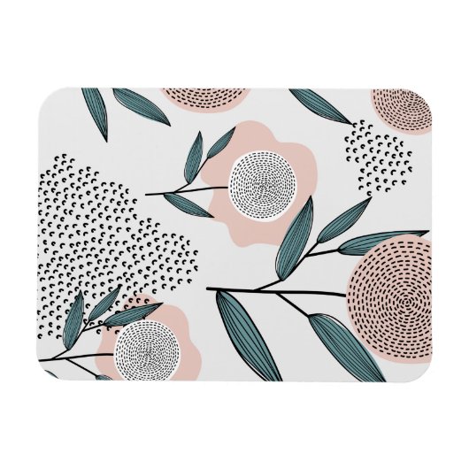 Eine Rose Magnet (Horizontal)