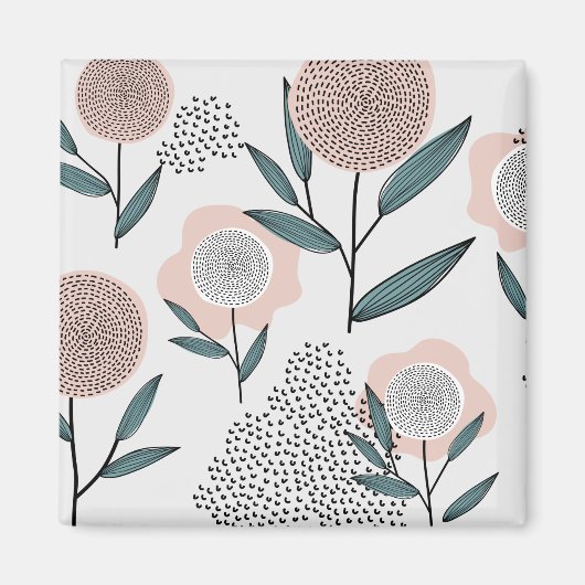 Eine Rose Magnet (Vorne)