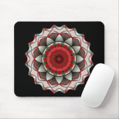 Eine Rose ohne DornenMandala Mousepad (Mit Mouse)