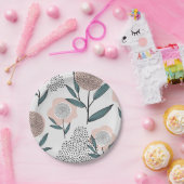 Eine Rose Pappteller (Party)