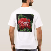 eine Rose T-Shirt (Rückseite)