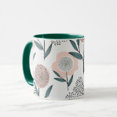 Eine Rose Tasse (Vorderseite Links)